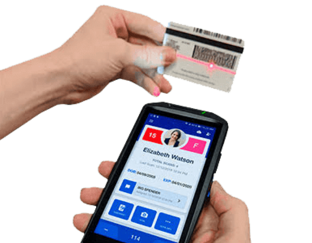 ID scanning using an Android device